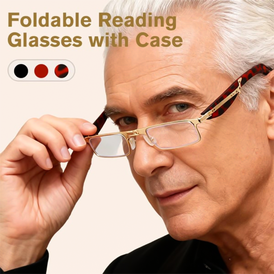 🔥Flash Sale 50% OFF🔥 Mini Foldable Reading Glasses with Case