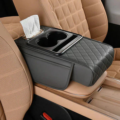 🔥Hot Sale 50% OFF🔥 Multifunctional PU Leather Car Armrest Box Mat