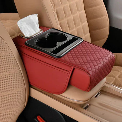 🔥Hot Sale 50% OFF🔥 Multifunctional PU Leather Car Armrest Box Mat