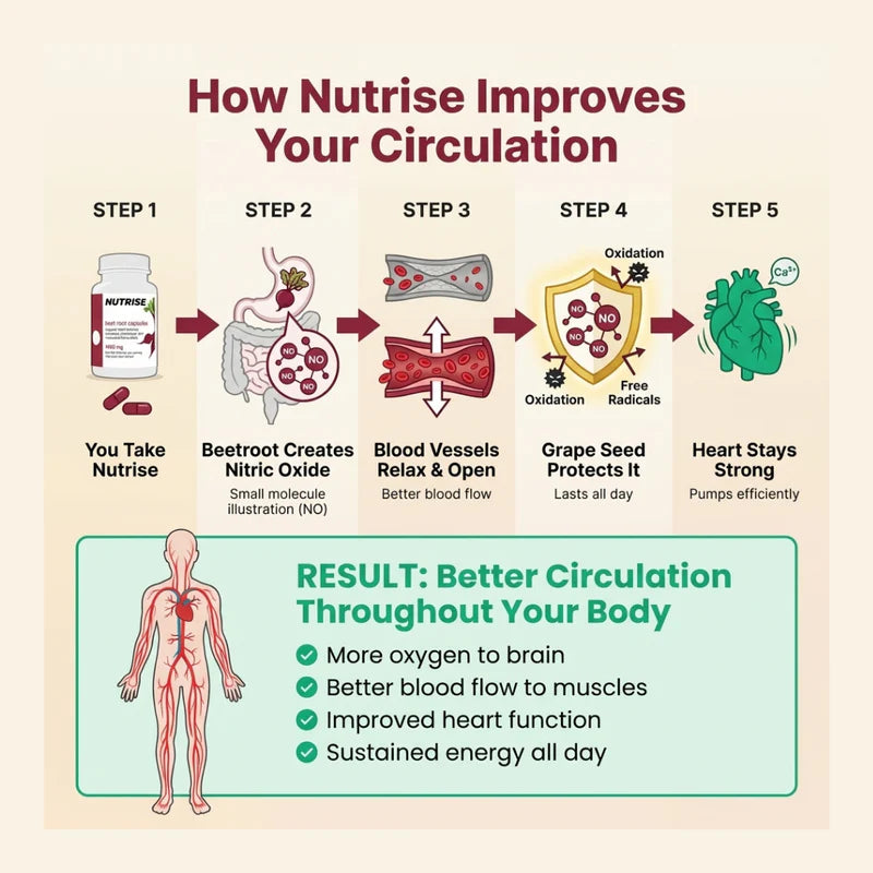 🔥Flash Sale 50% OFF🔥 Nutrise Beetroot Circulation