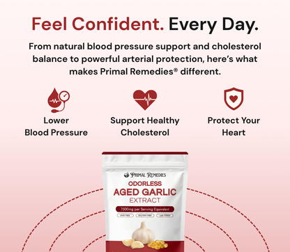 Aged Garlic Extract - 7500mg Odorless