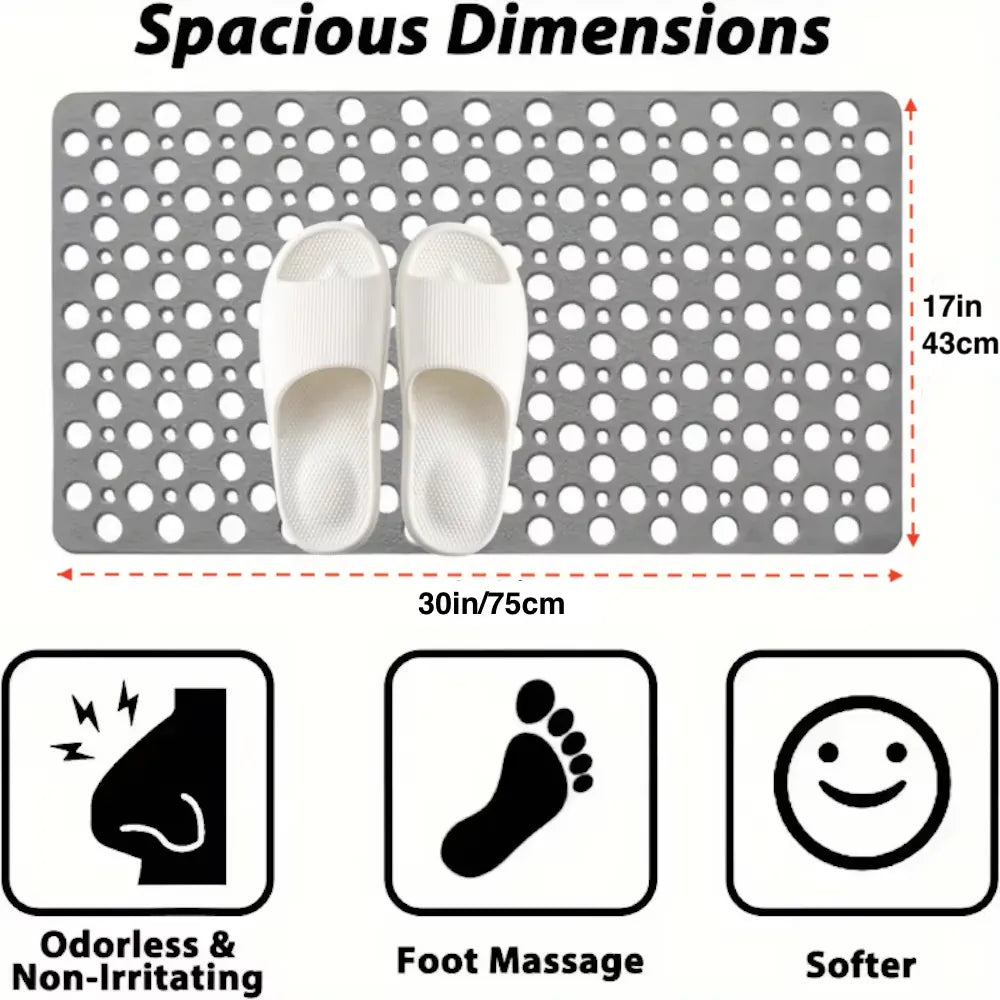 🛁🛁Secure Shower Mat | Non-Slip & Antibacterial