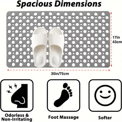 🛁🛁Secure Shower Mat | Non-Slip & Antibacterial