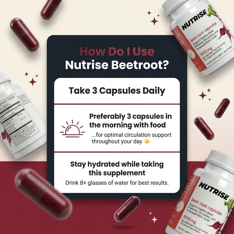 🔥Flash Sale 50% OFF🔥 Nutrise Beetroot Circulation