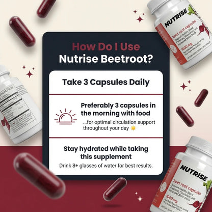 🔥Flash Sale 50% OFF🔥 Nutrise Beetroot Circulation