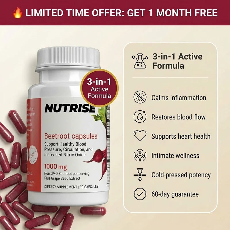 🔥Flash Sale 50% OFF🔥 Nutrise Beetroot Circulation