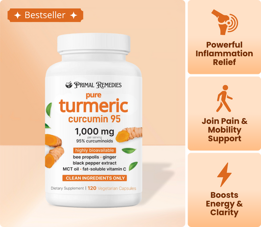 Pure Turmeric Curcumin Capsules (1000mg)